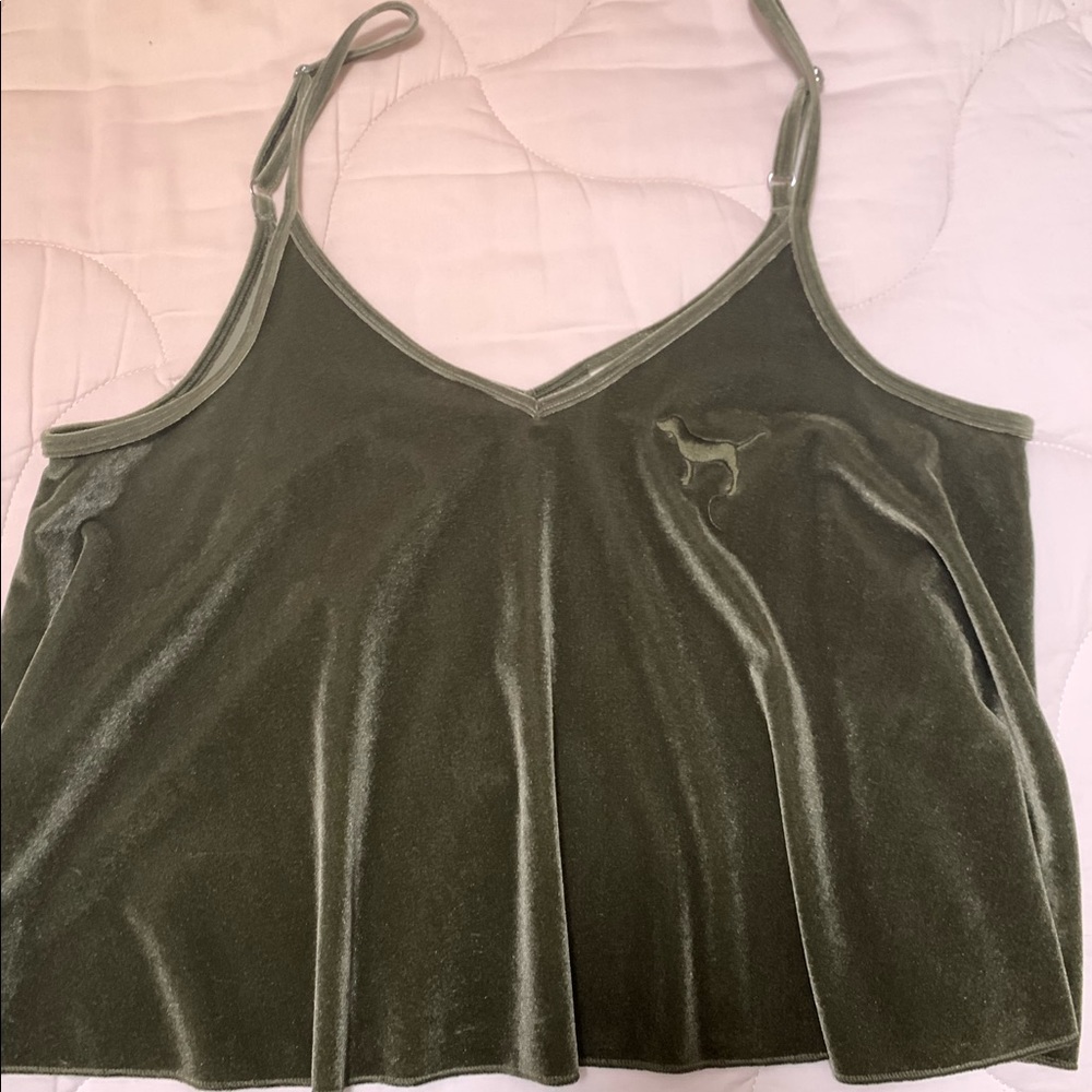 VS PINK VELVET TANK